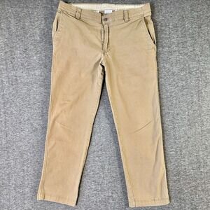 Columbia Pants Men 36x30 Beige Chino Regular Fit Hiking Fishing Casual Outdoors
